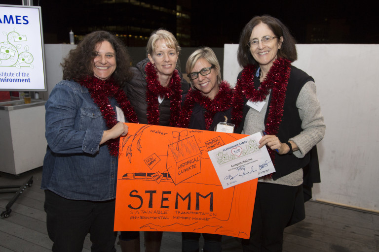 The STEMM team and their grant award