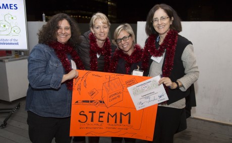 The STEMM team and their grant award